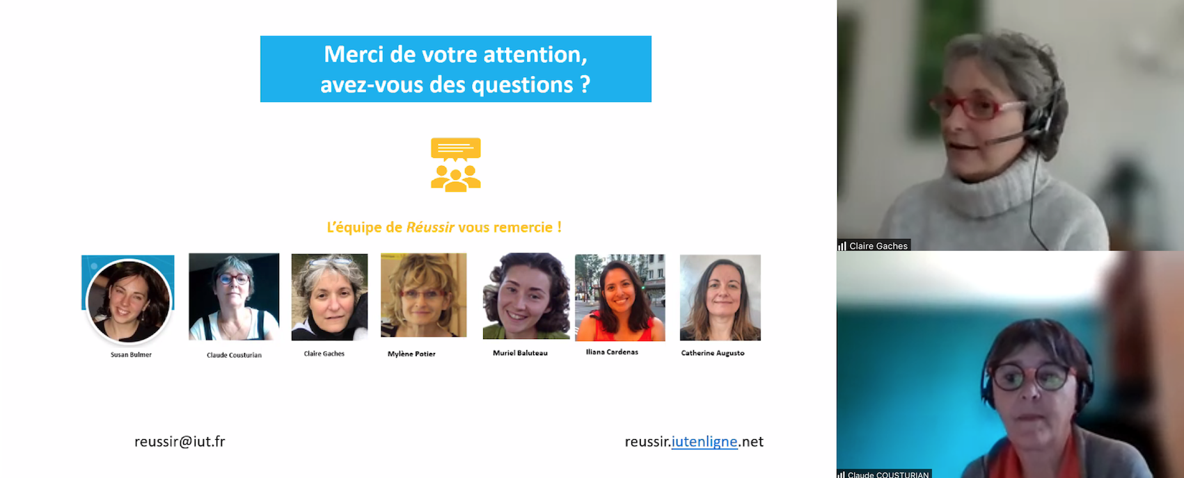 Claude COUSTURIAN et Claire GACHES