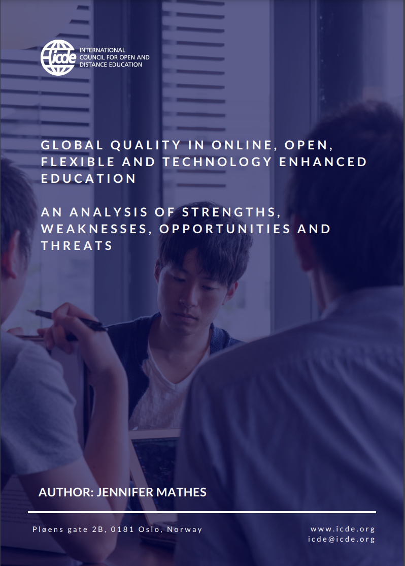 Global quality in online, open, flexible and technology enhanced education