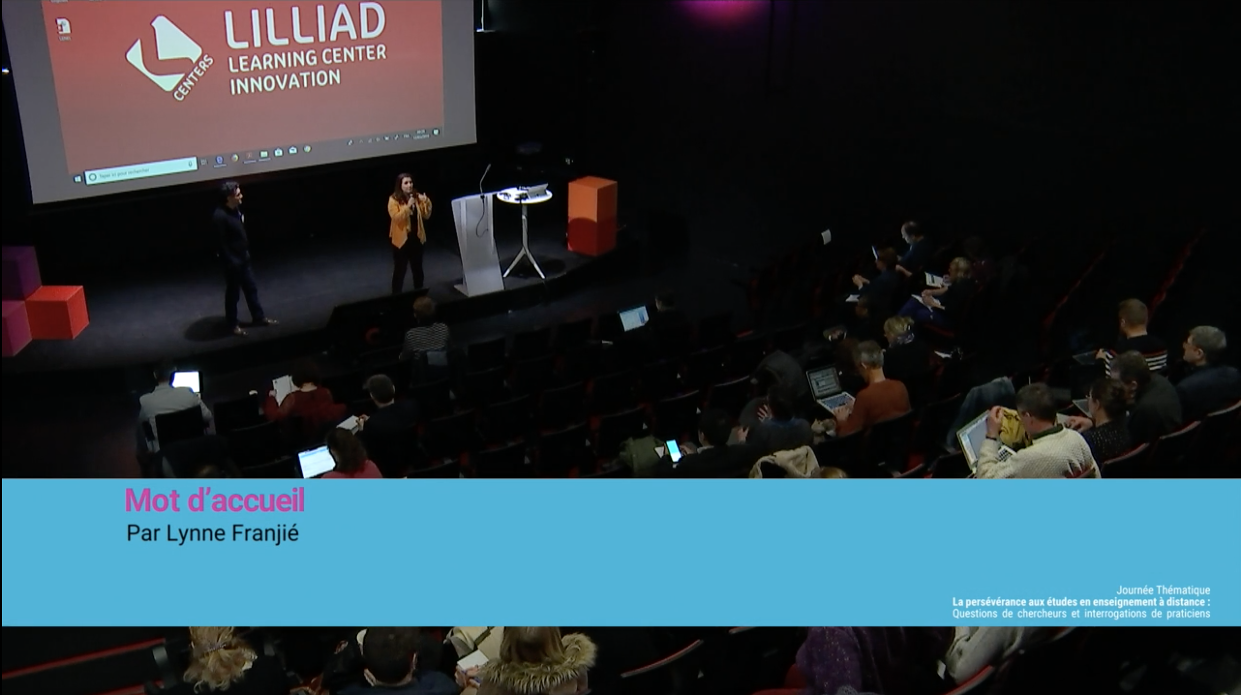 Présentation de Lynne Franjié Vice-présidente formation, Université de Lille