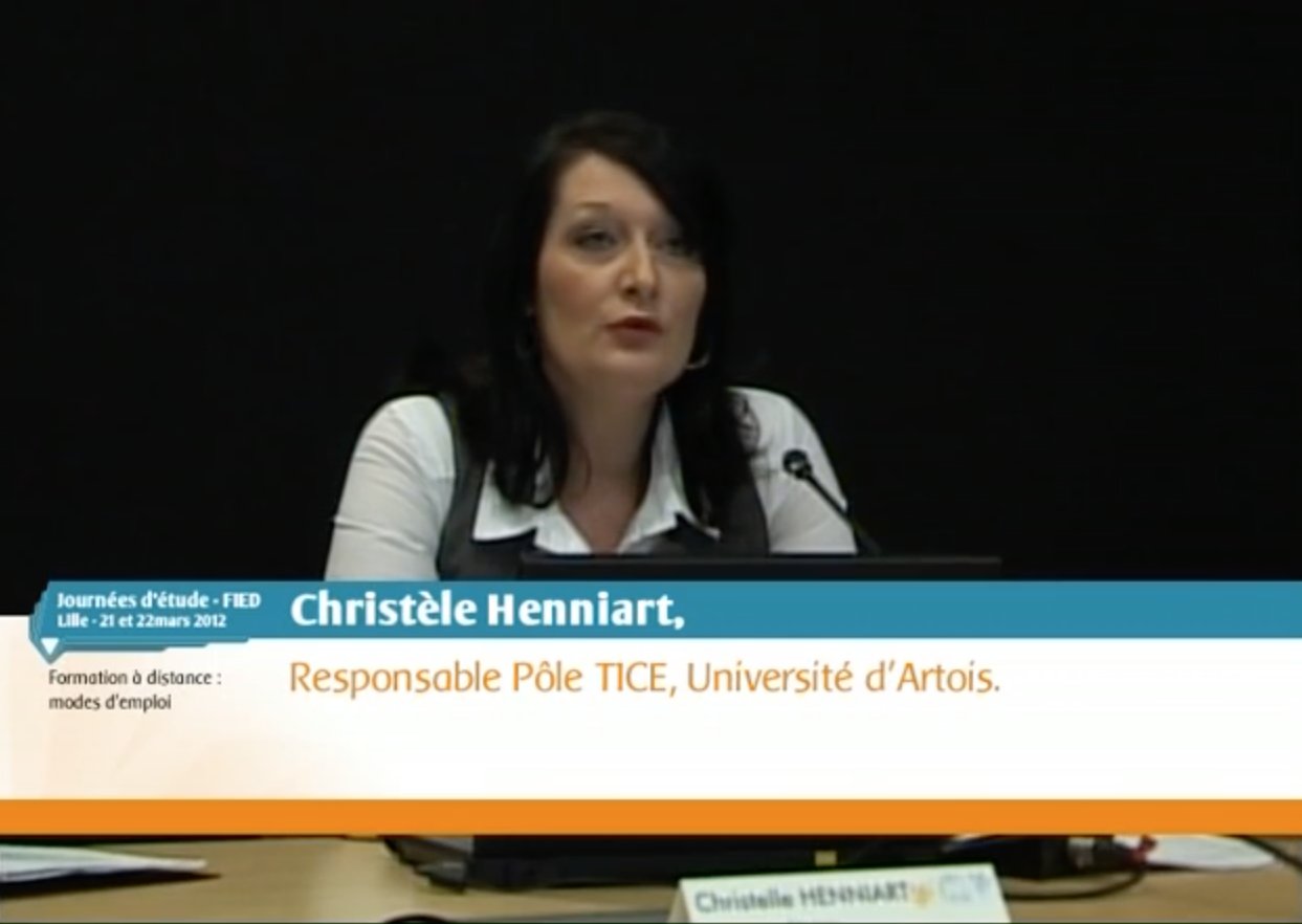 Christèle Henniart Université d’Artois