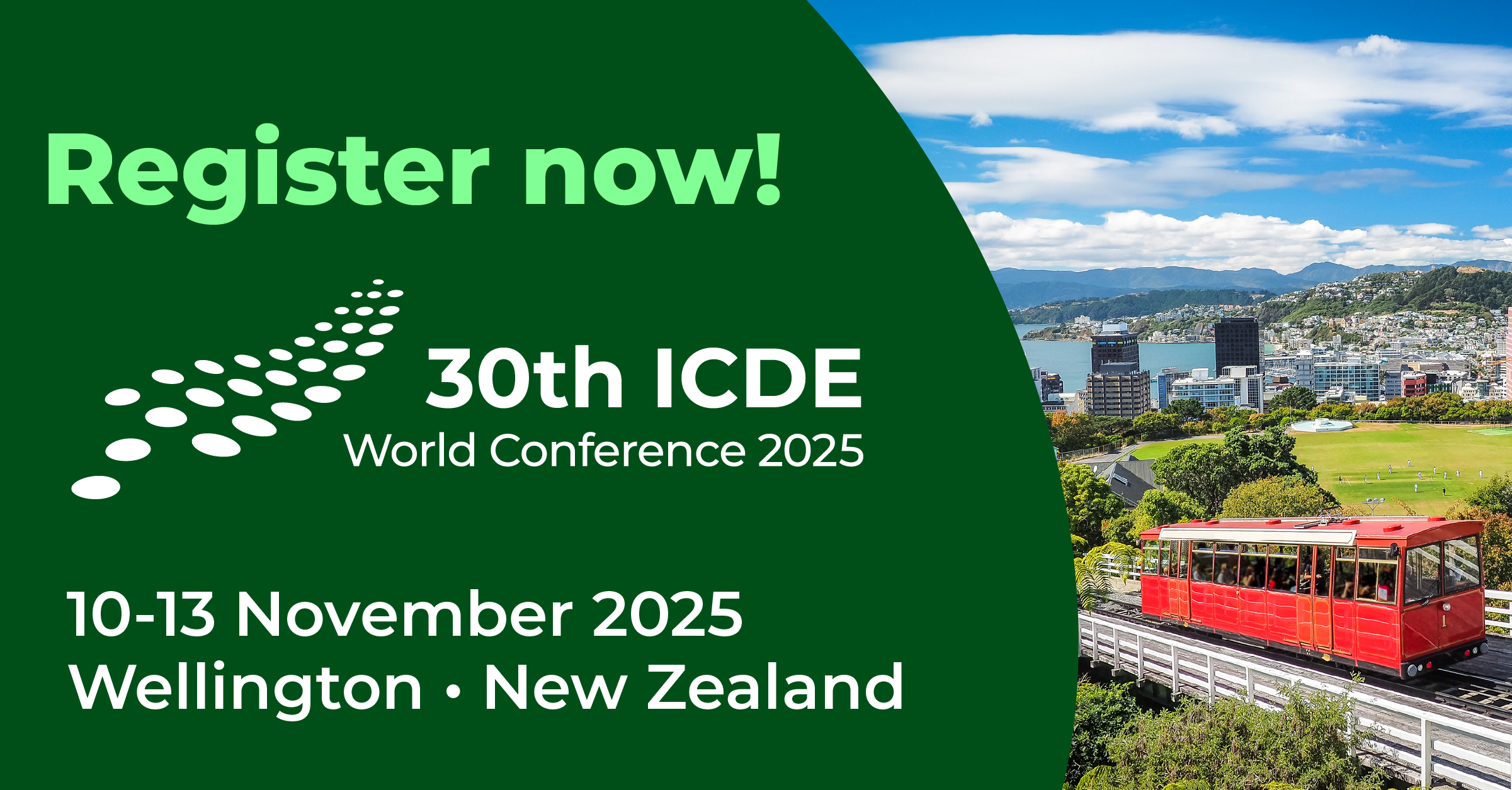 30th ICDE World Conference 2025