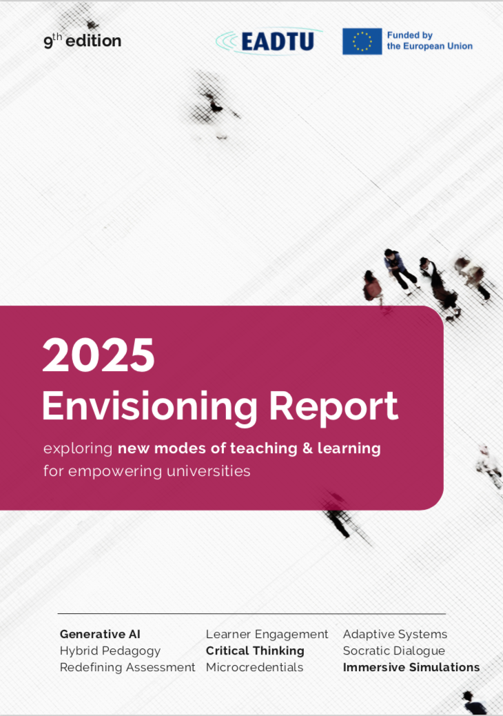 couverture du rapport avec titre : 2025 envisioning report